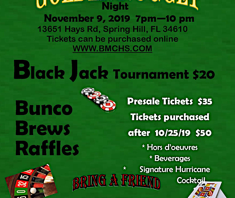 PVA Golden Nugget Casino Night