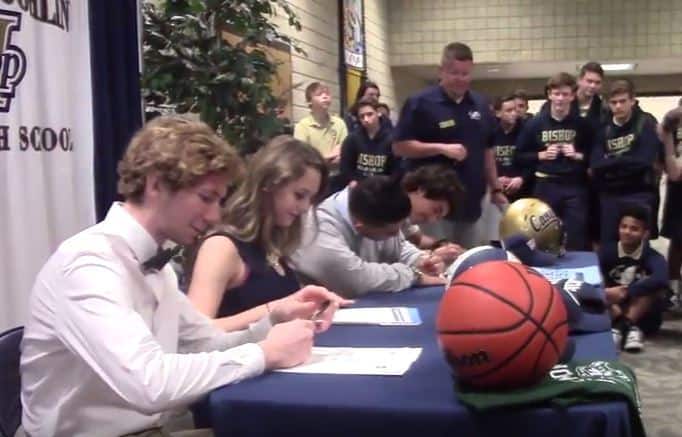 BMCHS Signing Day: James, Bennett, Mastrino and Valentin